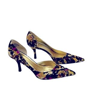 Anne Klein Elegant Fabric Floral Women's‎ Heels